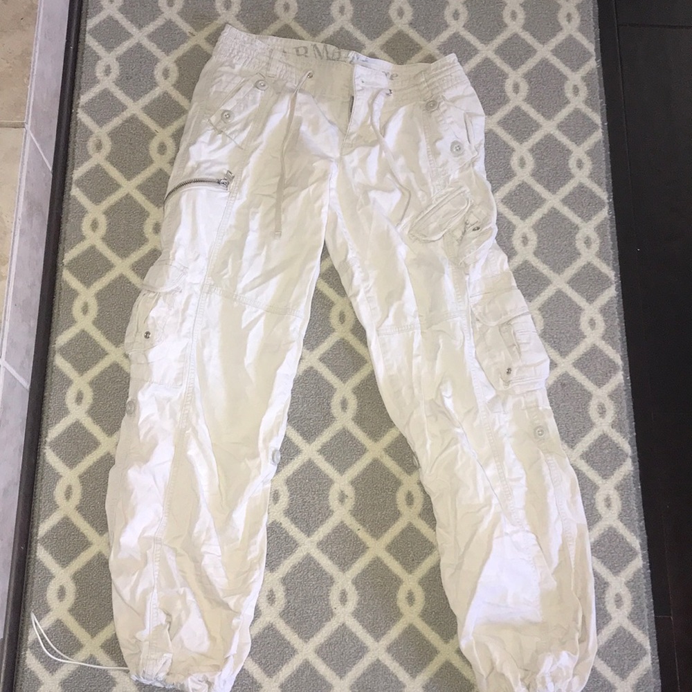 Armani Exchange cargo pants size 4 khaki woman’s